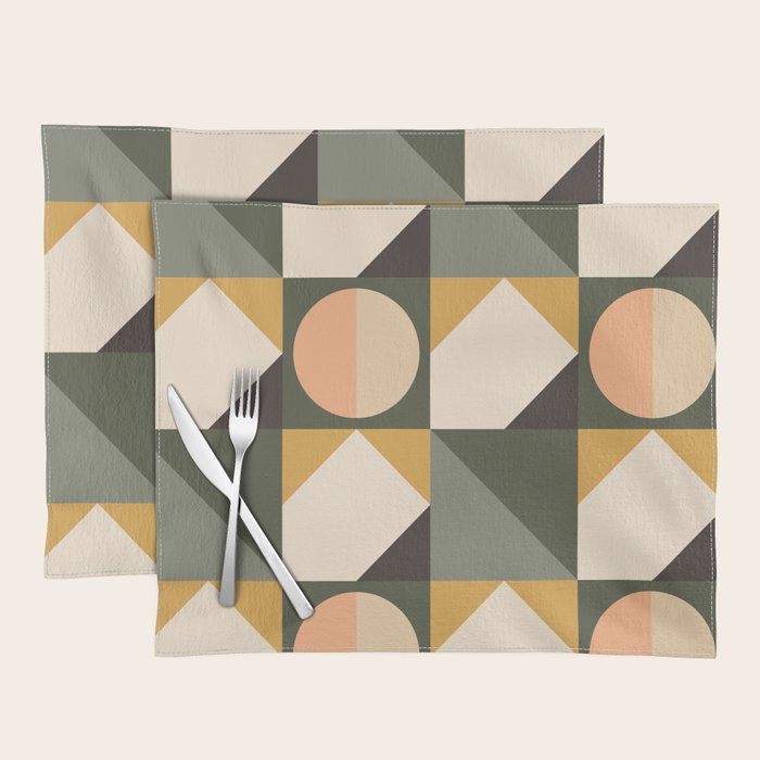 Mid Century 28A Placemat Gallery Image 1