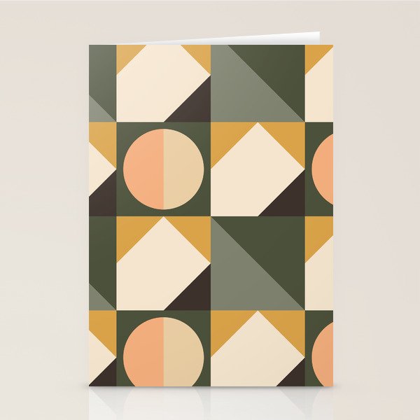 Mid Century 28A Stationery Card Gallery Image 2