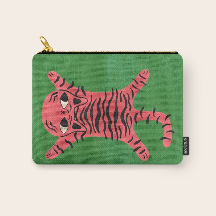 Silly Cat Rug Carry All Pouch Gallery Image 1