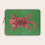 Silly Cat Rug Laptop Sleeve Gallery Image 1