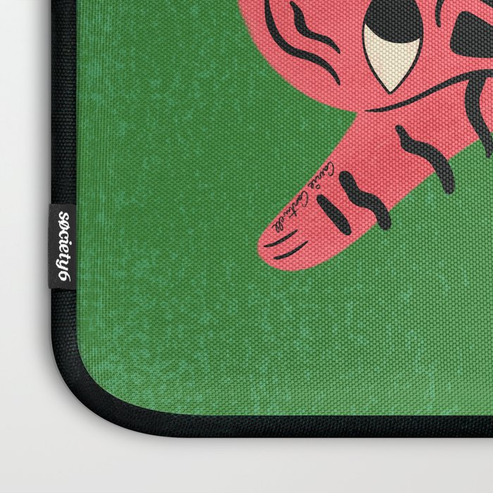 Silly Cat Rug Laptop Sleeve Gallery Image 3