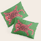 Silly Cat Rug Pillow Sham Gallery Image 3