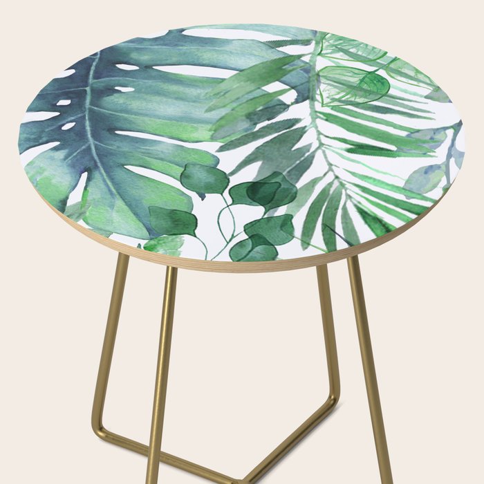 Tropical  Leaves Side Table Gallery Image 2