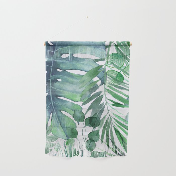 Tropical  Leaves Wall Hanging Gallery Image 1