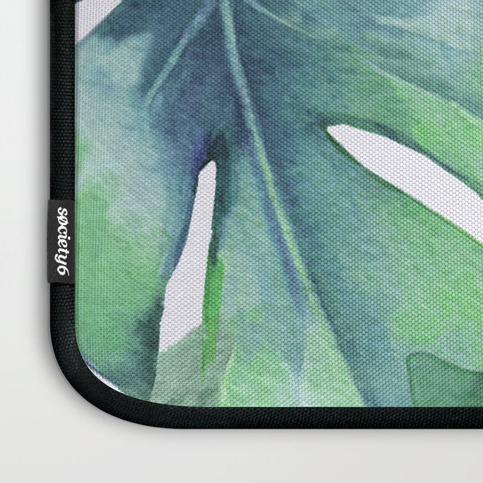 Tropical  Leaves Laptop Sleeve Gallery Image 3