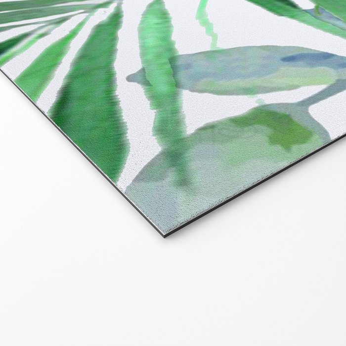 Tropical  Leaves Welcome Mat Gallery Image 2