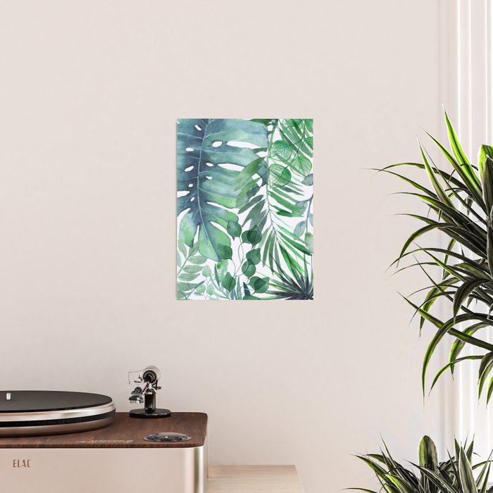Tropical  Leaves Poster Gallery Image 2