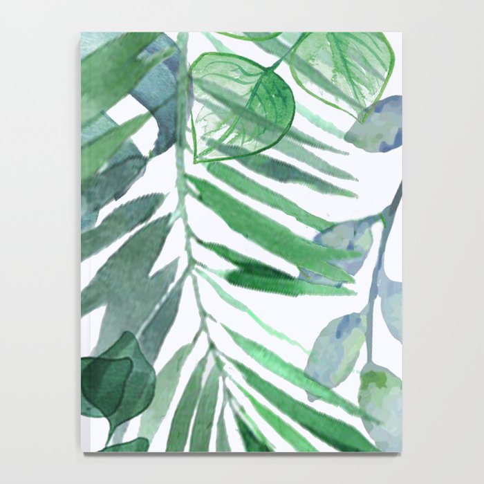 Tropical  Leaves Notebook Gallery Image 4