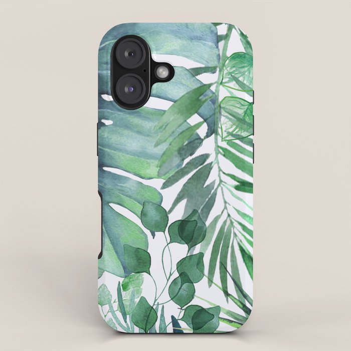 Tropical  Leaves iPhone Case Gallery Image 1