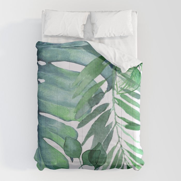 Tropical  Leaves Comforter Gallery Image 1