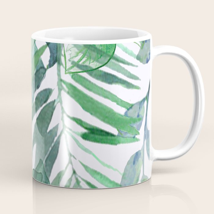 Tropical  Leaves Coffee Mug Gallery Image 1