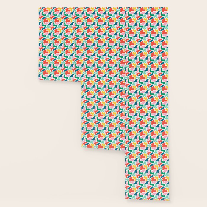 Colorful abstract art shape pattern Wallpaper Gallery Image 3
