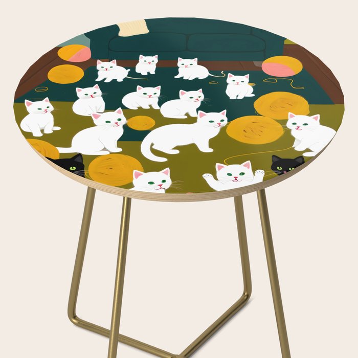 Cats And Wool Side Table Gallery Image 2