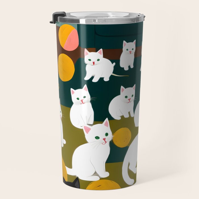 Cats And Wool Travel Mug Gallery Image 3