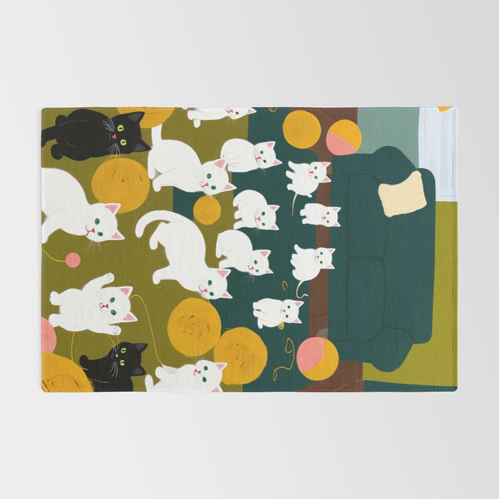 Cats And Wool Rug Gallery Image 2