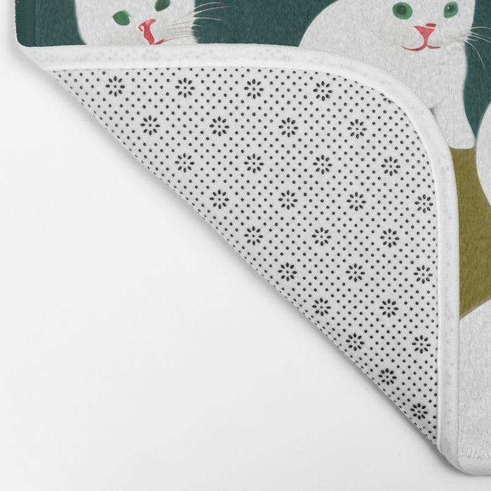 Cats And Wool Bath Mat Gallery Image 2