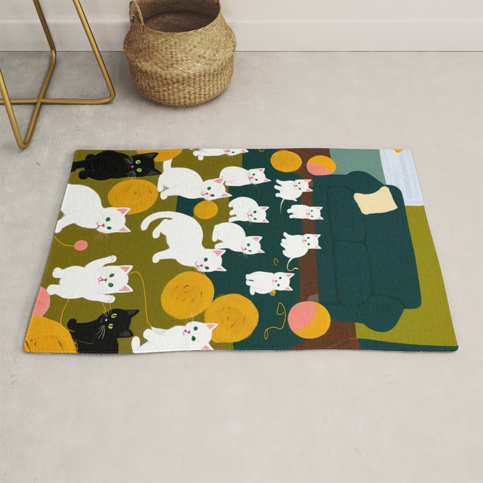 Cats And Wool Rug Gallery Image 1