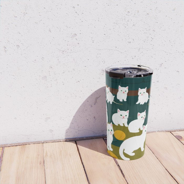 Cats And Wool Travel Mug Gallery Image 4