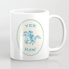 Yee Haw in Blue Coffee Mug Gallery Image 1