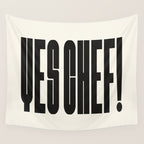 Yes Chef Wall Tapestry Gallery Image 4