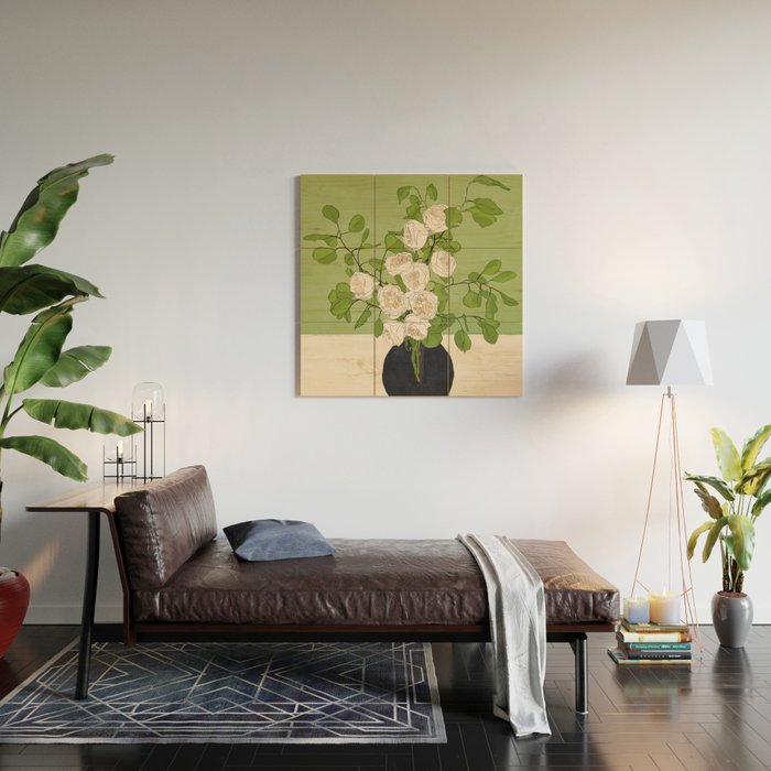 Beautiful Bouquet 04 Wood Wall Art Gallery Image 2