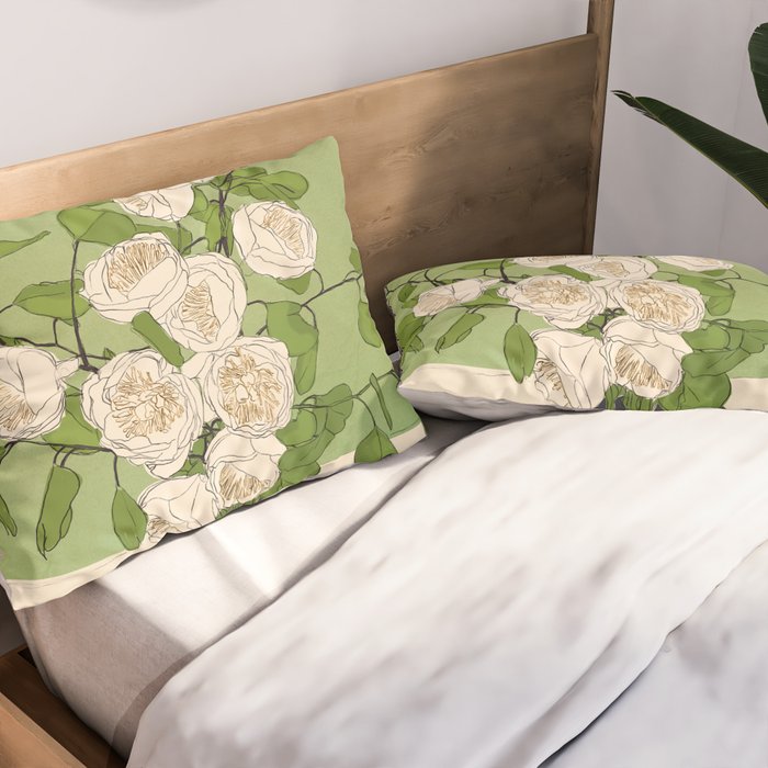 Beautiful Bouquet 04 Pillow Sham Gallery Image 2
