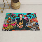 Frida´s secret smile Rug Gallery Image 1