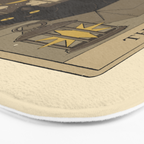 The Hermit - Cats Tarot Bath Mat Gallery Image 3