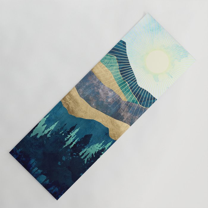 Blue Forest Yoga Mat Gallery Image 1