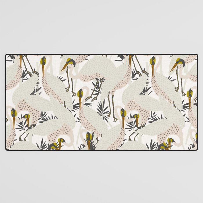 HERON WHITE Desk Mat Gallery Image 3