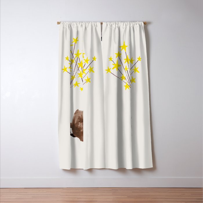 Stars Swing Window Curtain Gallery Image 3
