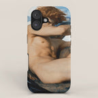 Fallen Angel by Alexandre Cabanel, 1847 iPhone Case Gallery Image 1