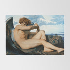 Fallen Angel by Alexandre Cabanel, 1847 Rug Gallery Image 2