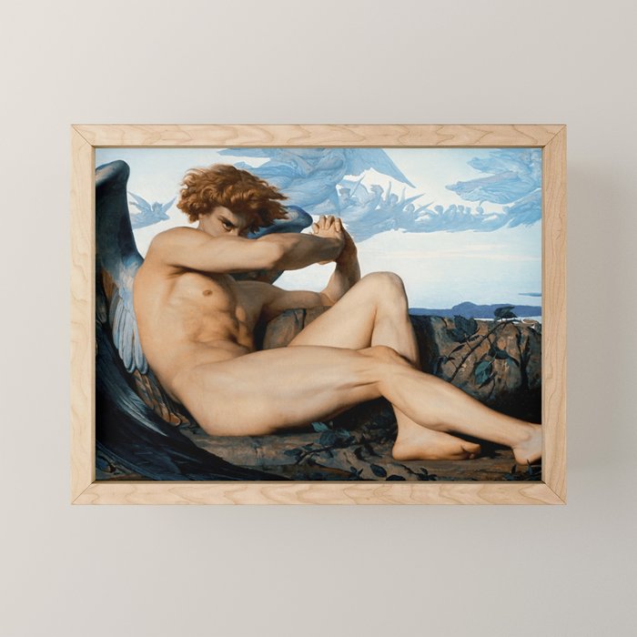 Fallen Angel by Alexandre Cabanel, 1847 Mini Art Print Gallery Image 1