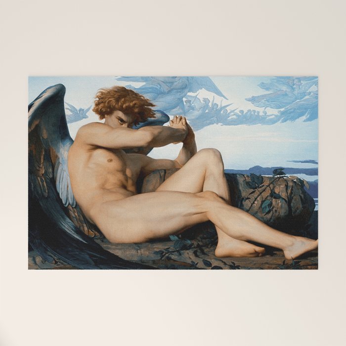 Fallen Angel by Alexandre Cabanel, 1847 Welcome Mat Gallery Image 1