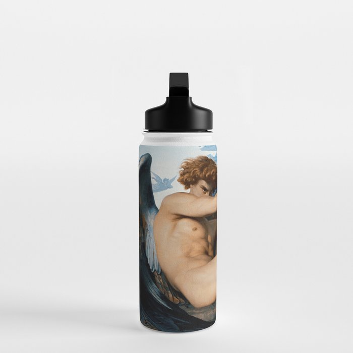 Fallen Angel by Alexandre Cabanel, 1847 Water Bottle Gallery Image 3