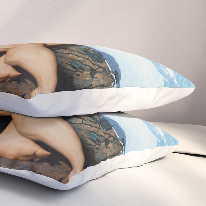 Fallen Angel by Alexandre Cabanel, 1847 Pillow Sham Gallery Image 3