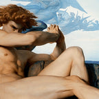 Fallen Angel by Alexandre Cabanel, 1847 Coffee Mug Gallery Image 2