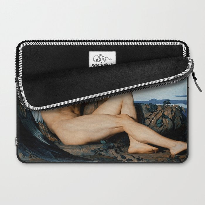 Fallen Angel by Alexandre Cabanel, 1847 Laptop Sleeve Gallery Image 2