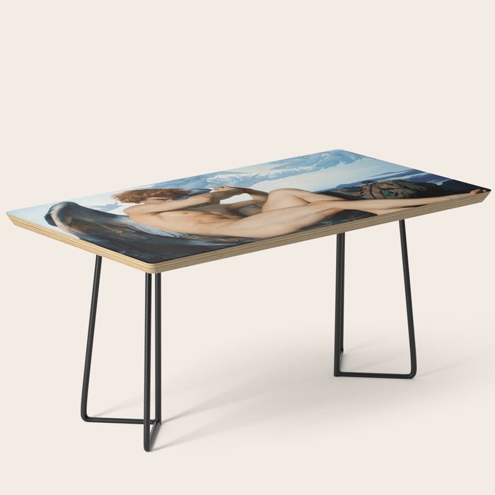 Fallen Angel by Alexandre Cabanel, 1847 Coffee Table Gallery Image 1