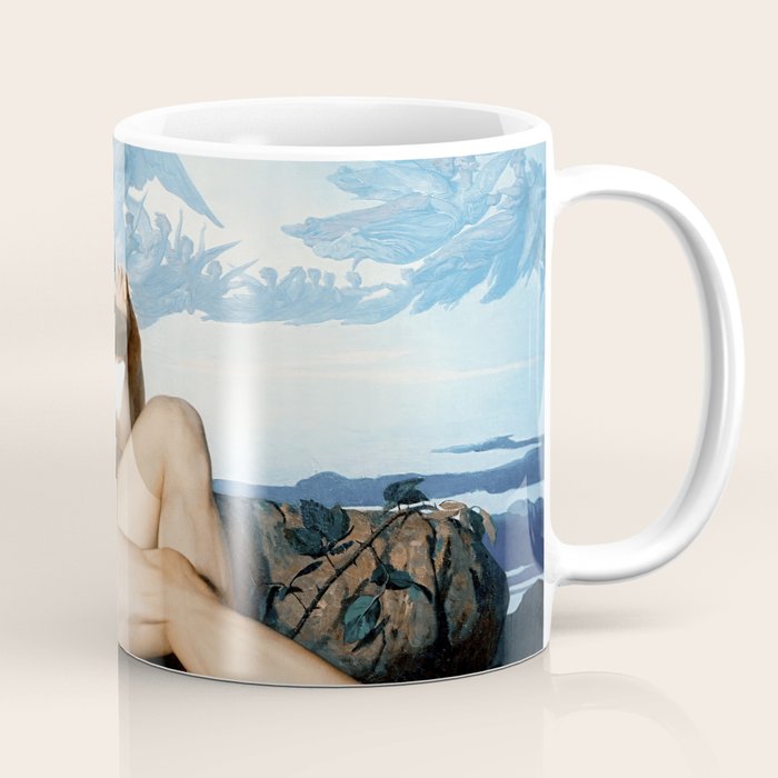 Fallen Angel by Alexandre Cabanel, 1847 Coffee Mug Gallery Image 1