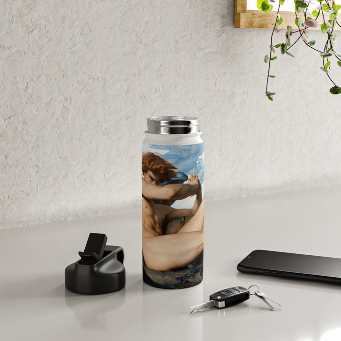 Fallen Angel by Alexandre Cabanel, 1847 Water Bottle Gallery Image 4