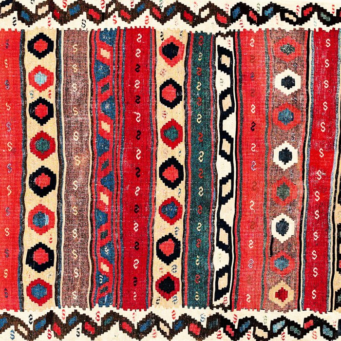 Shahsavan  Antique Azerbaijan Persian Kilim Print Coffee Mug Gallery Image 2