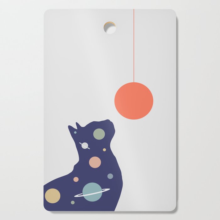Cat Landscape 49 Cutting Board Gallery Image 1
