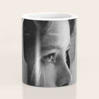 NASA Astronaut, Anna Fisher, black and white photograph Coffee Mug Gallery Image 4