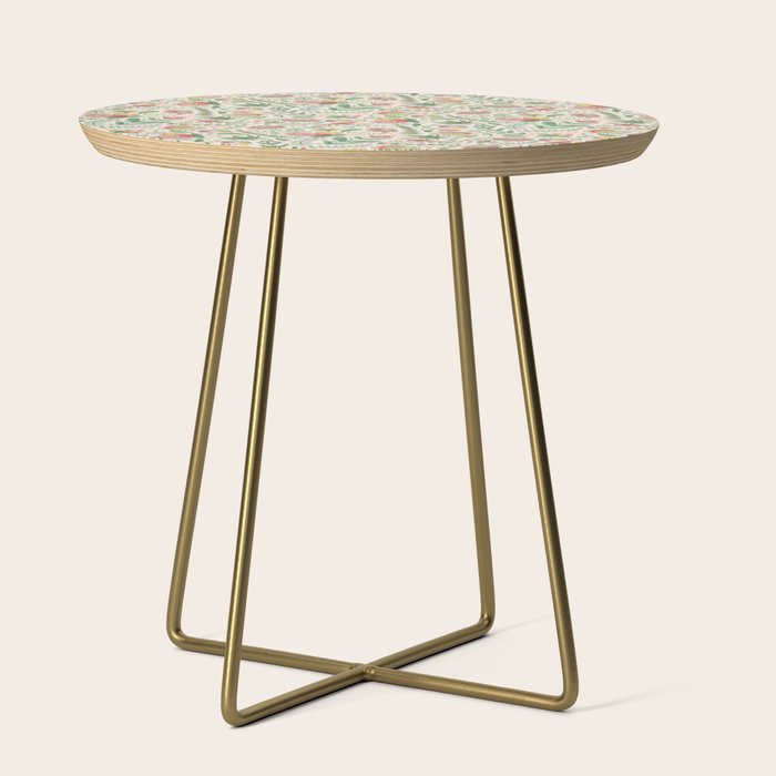 Swedish Floral - Cream Side Table Gallery Image 1