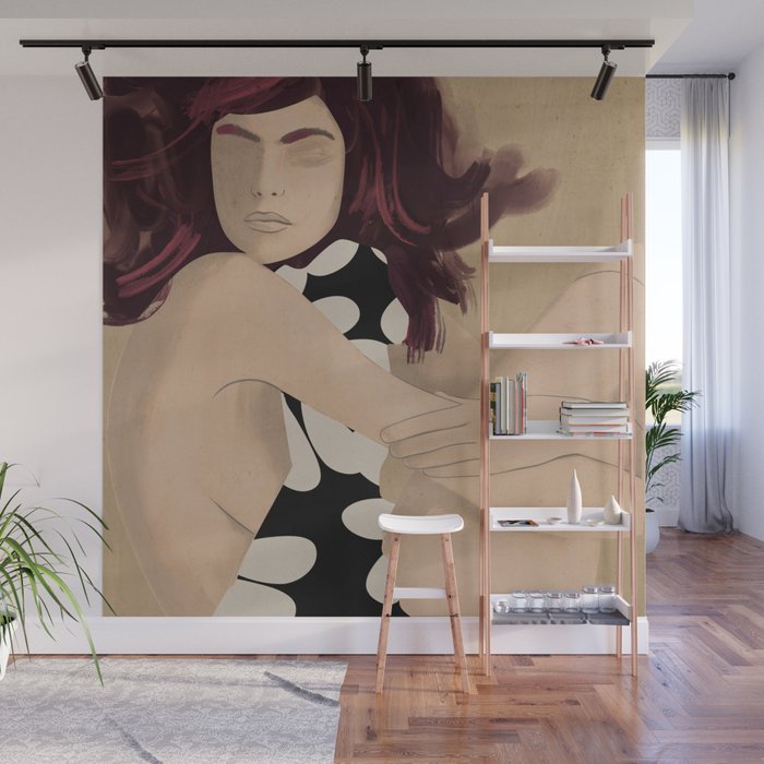 Abstract Art Female Figure 33 Wall Mural Gallery Image 1