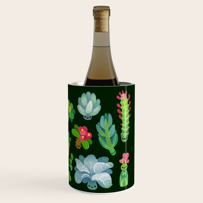Baby succulent 4 - dark Wine Chiller Gallery Image 3