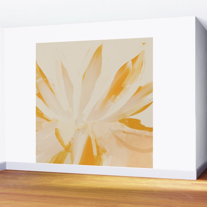 Sun Blooming Flower Wall Mural Gallery Image 2
