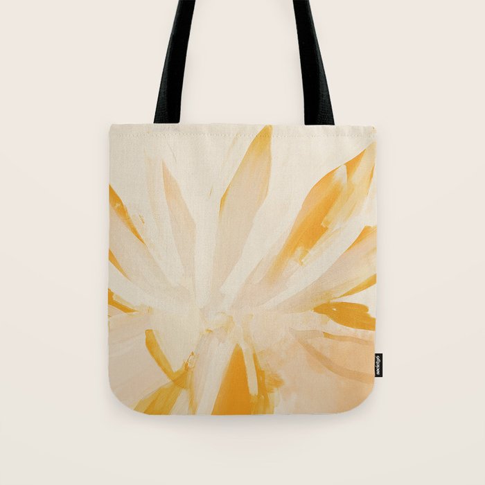 Sun Blooming Flower Tote Bag Gallery Image 1